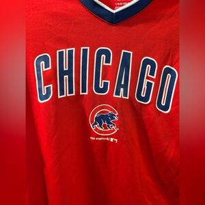 Chicago Cubs Kids Red and Blue Sports Shirt Genuine Merchandise